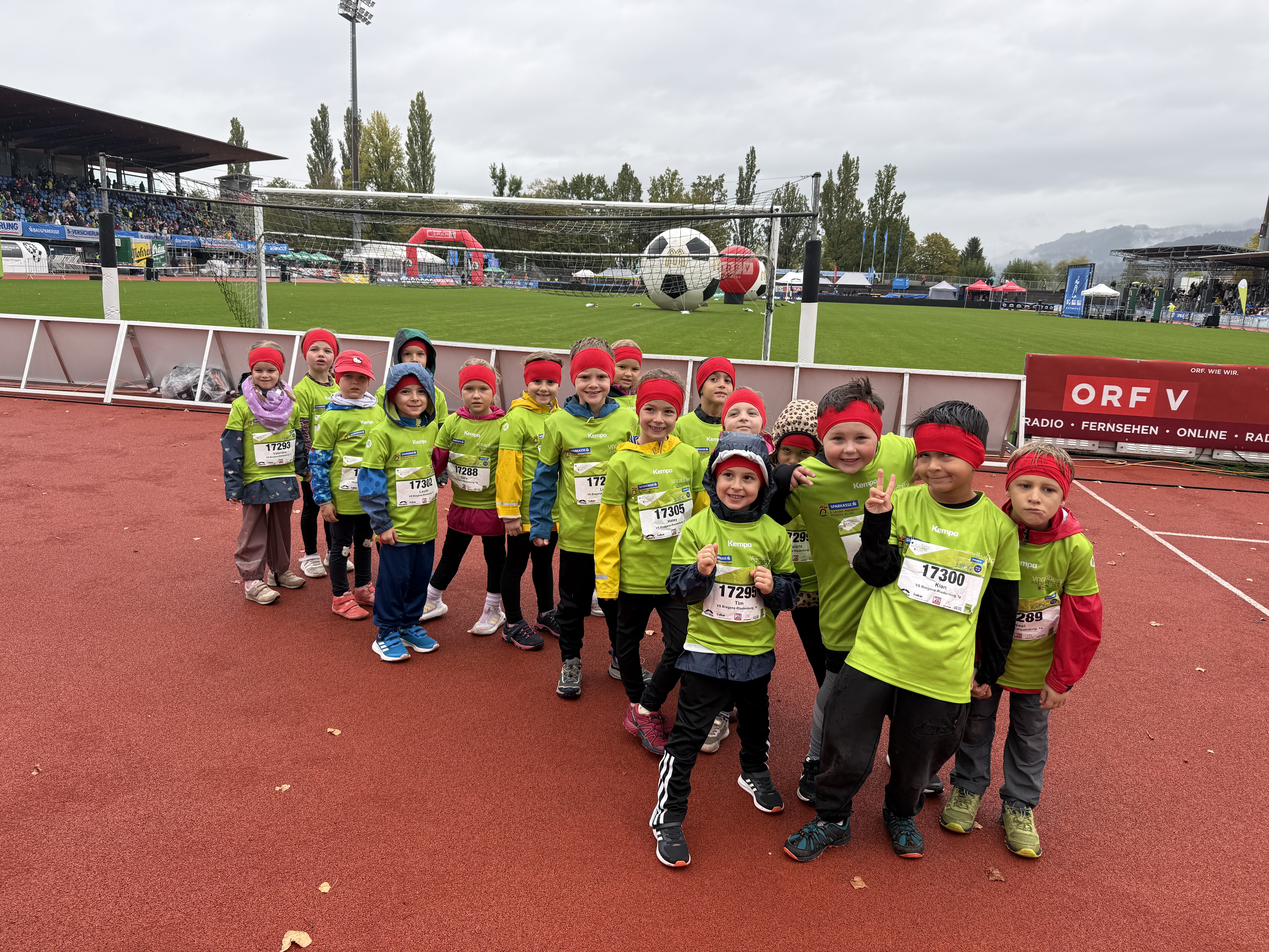 Mit viel Mut und Ausdauer beim Kindermarathon Bregenz 2026